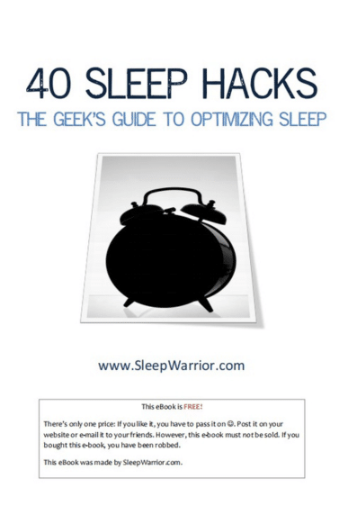 40 Sleep Hacks